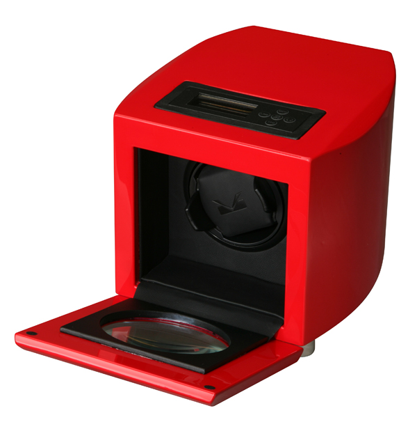 Watch Winders for Automatic Watches,VOLTA SINGLE WATCH WINDER (RED)