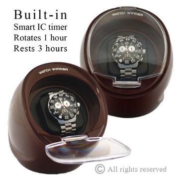 Show details for Single Automatic Watch Winder With Built in IC Timer Picture of Single Automatic Watch Winder With Built in IC Timer
