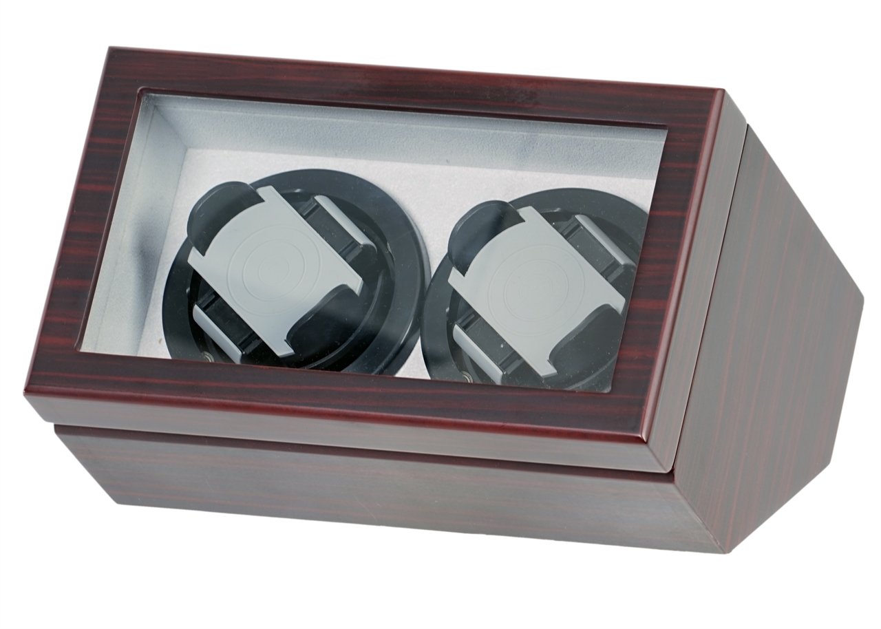 Watch Winders for Automatic Watches,double Watch Winder Ebony Wood w