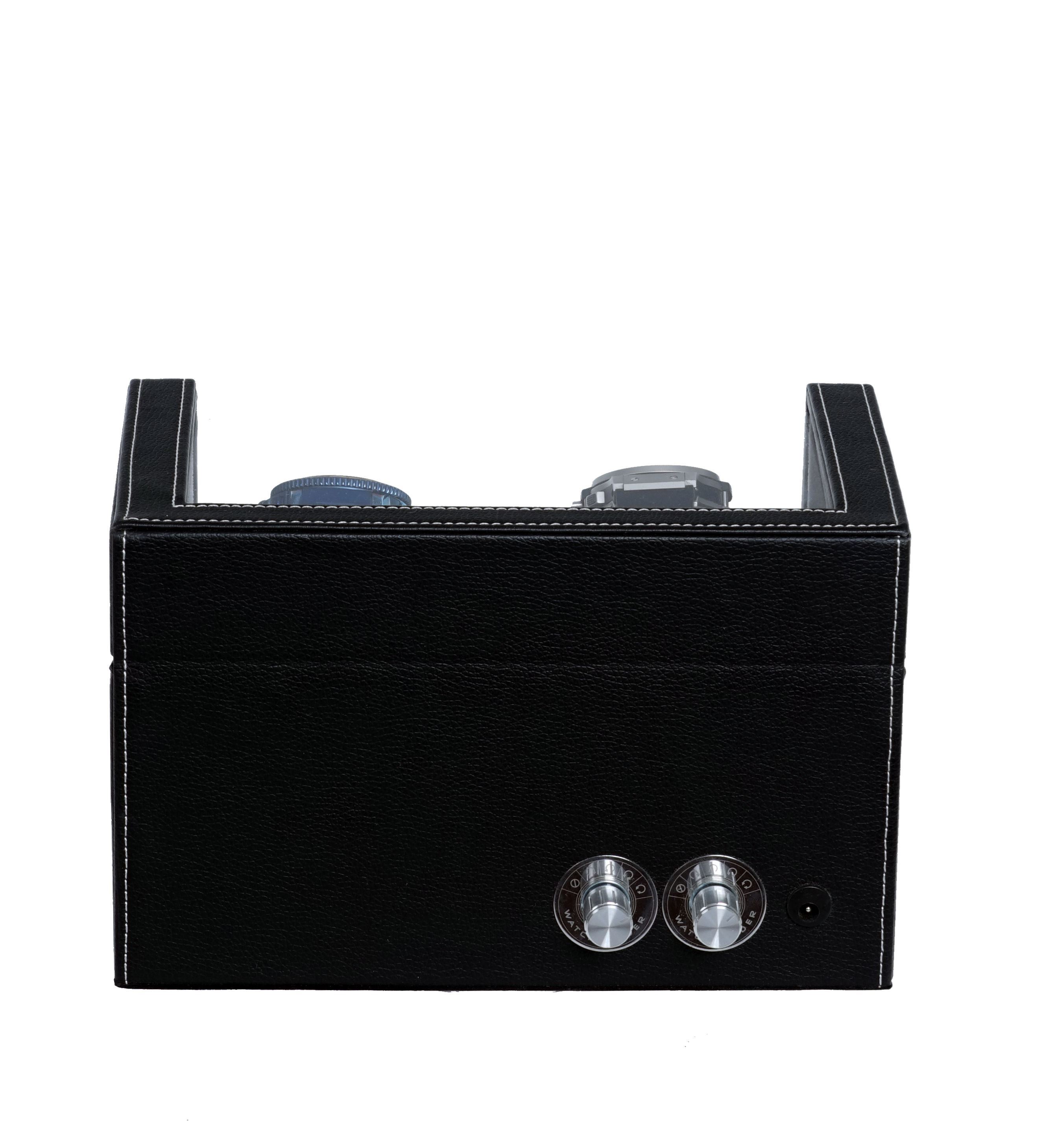 Watch Winders for Automatic Watches,Double Watch Winder Wood w/LCD