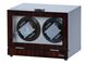 Picture of Double Watch Winder Ebony Wood w/LCD Display w/Japanese Mabuch Motors