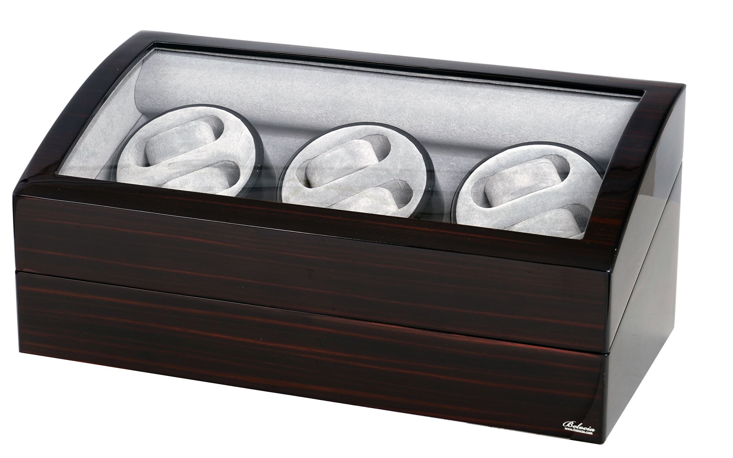 Watch Winders for Automatic Watches,Double Watch Winder Wood w/LCD