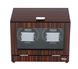 Double Watch Winder Ebony Wood w/LCD Dispaly w/Japanese Mabuch Motors 