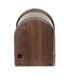 Handmade in USA walnut hardwood single watch winder, multiple TPD settings bidirectional rotation.