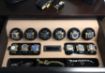 Custom made 6 watch winder drawer insert with 6 watch holders and jewelry tray.